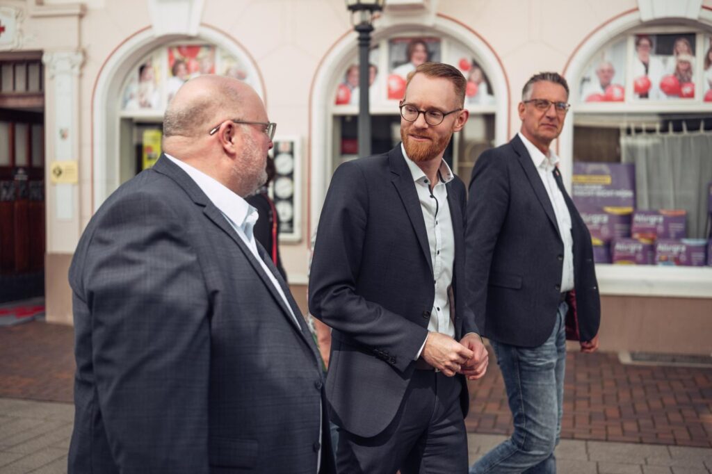 v.l. Swen Denzau, Dr. Stephan Wedding und Andreas Sieske